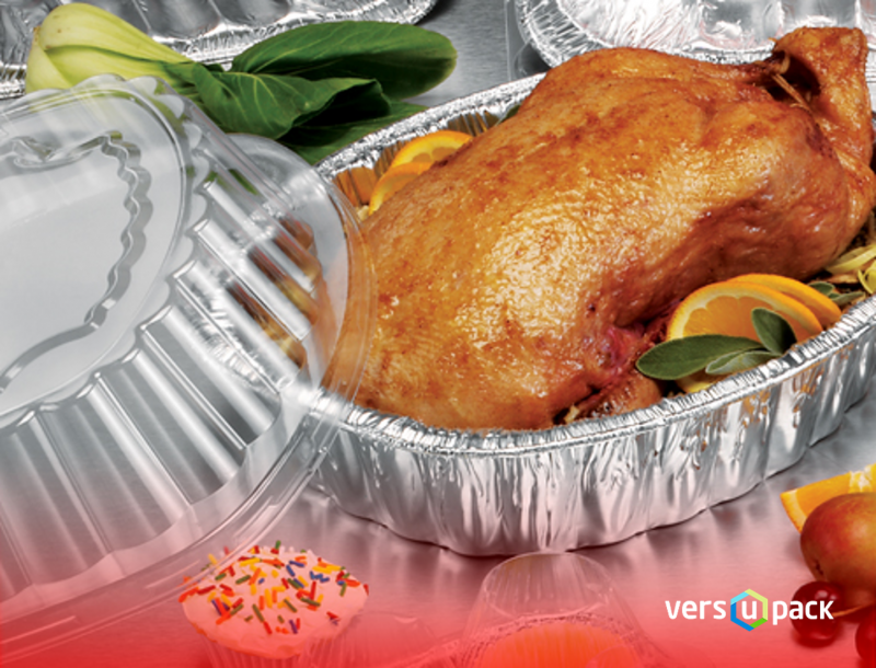 Aluminium Foil Disposable Roasting Trays for Heavy-Duty Meats