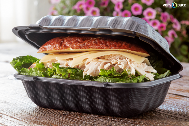 Biodegradable takeaway food containers