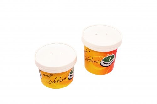 Round Bottom Soup Containers for Fast Food Delivery