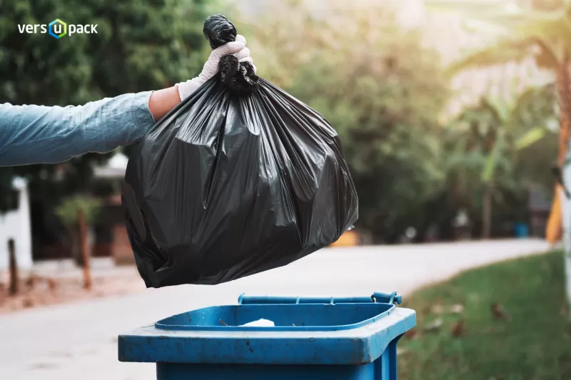 Bolsas de basura antibacterianas