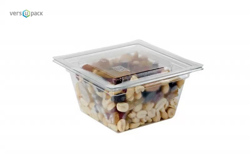 Convenient Single-Use Food Containers from Recycled PET