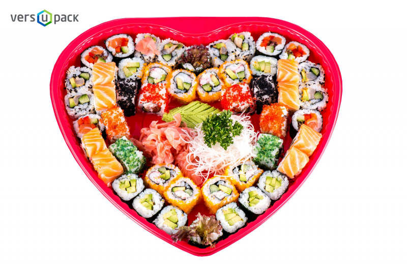 Sushi party platters and sushi trays for Take Away.