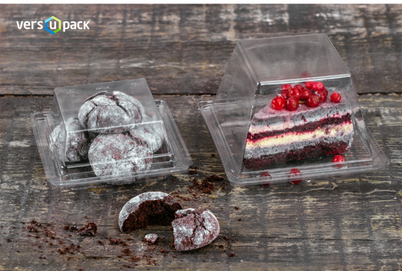 Disposable containers for gastronomy and bakeries, cake containers To Go